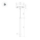 Трековый магнитный светильник Arlight MAG-ORIENT-SPOT-HANG-L600-R12-2W Warm3000 (BK, 20 deg, 48V) 044502