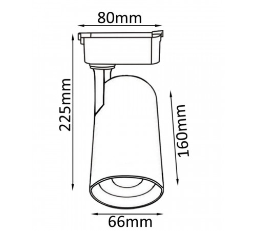 Трековый светильник Crystal Lux CLT 0.31 006 CLT 0.31 006 20W WH Трековый светильник Crystal Lux CLT 0.31 006 CLT 0.31 006 20W WH