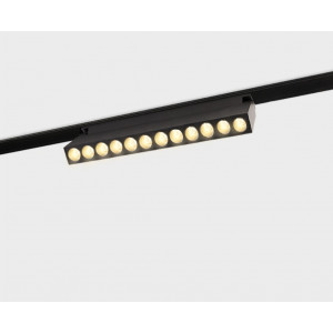 Трековый магнитный светильник Italline Atom IT012-5023 black 3000K
