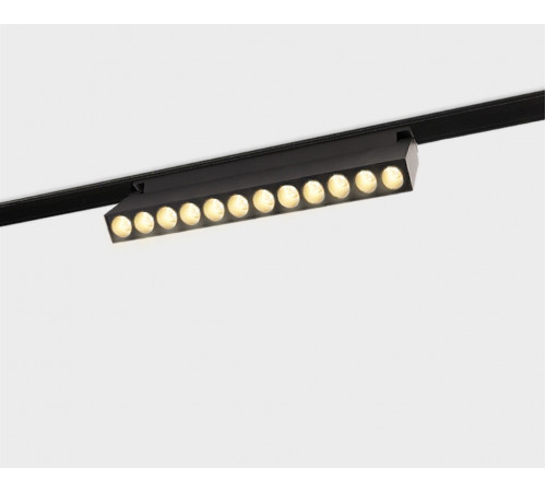 Трековый магнитный светильник Italline Atom IT012-5023 black 3000K