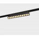 Трековый магнитный светильник Italline Atom IT012-5023 black 3000K