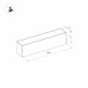 Трековый магнитный светильник Arlight MAG-FLAT-25-L800-24W Day4000 (BK, 100 deg, 24V, DALI) 046336