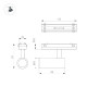 Трековый магнитный светильник Arlight MAG-VIBE-SPOT-R35-8W Day4000-MIX (WH, 24 deg, 48V, TUYA Zigbee) 045004