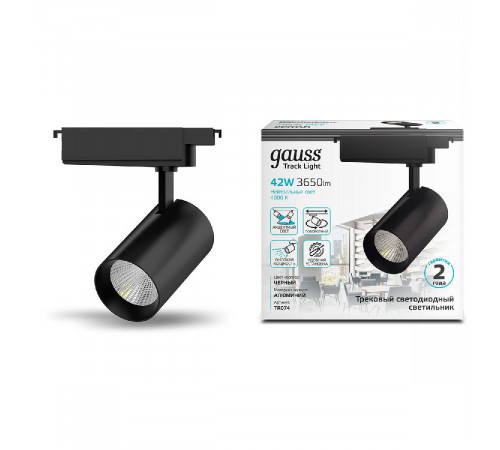 Трековый светодиодный светильник Gauss Track Light Led TR074