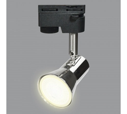 Трековый светильник Volpe UBL-Q323 GU10 NICKEL Трековый светильник Volpe UBL-Q323 GU10 NICKEL