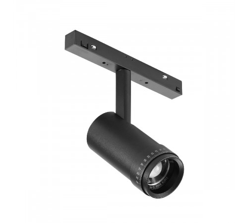 Трековый магнитный светильник iLedex Vision ZOOM 4822-020-D47-10W-10/60DG-3000K-BK