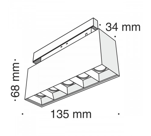 Трековый светильник Maytoni Track lamps TR014-2-10W3K-B