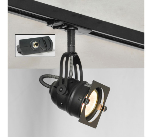 Трековый светильник однофазный Lussole LOFT Track Lights LSP-9118-TAB Трековый светильник однофазный Lussole LOFT Track Lights LSP-9118-TAB