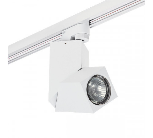 Трековый светильник Lightstar Track 1 white A1T051056 (592016+051056) Трековый светильник Lightstar Track 1 white A1T051056 (592016+051056)