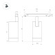 Трековый магнитный светильник Arlight MAG-ORIENT-SPOT-R45-12W Day4000 (BR, 24 deg, 48V) 042259