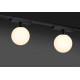 Трековый магнитный светильник iLedex Vision SMART 4825-046-D120-6W-340DG-BK