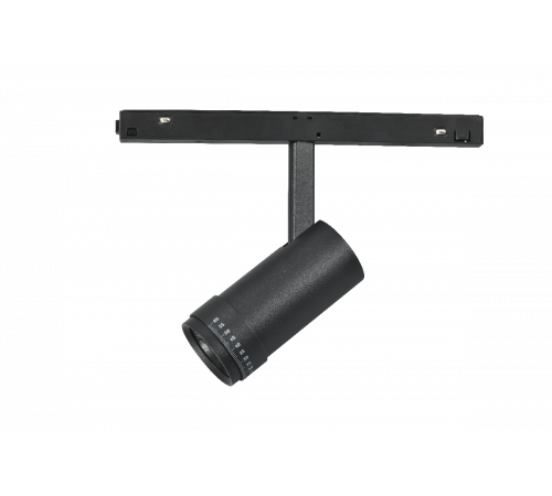 Трековый магнитный светильник iLedex Vision ZOOM 4822-020-D47-10W-10/60DG-3000K-BK