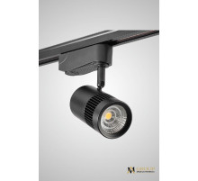 Трековый однофазный светильник AM Group AM231-10W BK 3000K