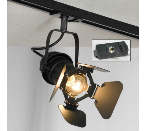 Трековый светильник однофазный Lussole LOFT Track Lights LSP-9838-TAB Трековый светильник однофазный Lussole LOFT Track Lights LSP-9838-TAB