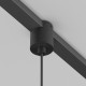 Трековый подвесной магнитный светильник Maytoni Basis TR170-1-52W3K-B