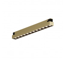 Трековый однофазный светильник Denkirs Shine grill DK5771-SB