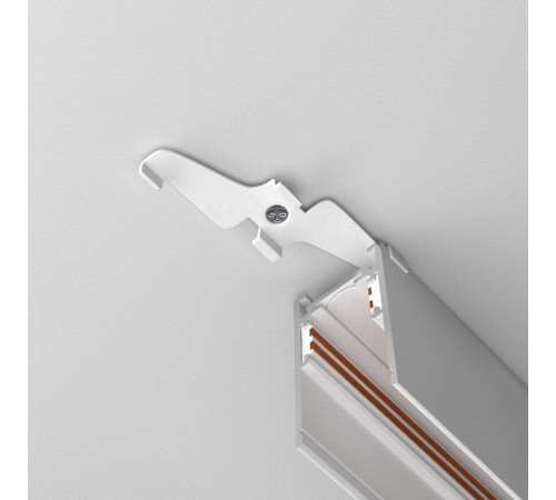 Фиксатор для накладного монтажа Maytoni Magnetic track system Exility TRA034HS-21W Фиксатор для накладного монтажа Maytoni Magnetic track system Exility TRA034HS-21W