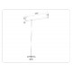Крепеж для корпуса подвесной Ambrella Light DIY Spot A2660