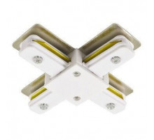 Соединитель для шинопроводов Х-образный Horoz черный 096-001-0003 HRZ00000912