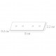 Пластина монтажная Arte Lamp Linea-accessories A480533