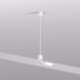 Подвод питания для подвесного монтажа трека Denkirs Smart Base TR2124-WH