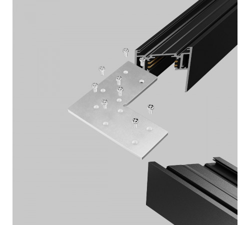 Соединитель угловой для шинопровода Maytoni Accessories for tracks Gravity TRA010CL-21 Соединитель угловой для шинопровода Maytoni Accessories for tracks Gravity TRA010CL-21