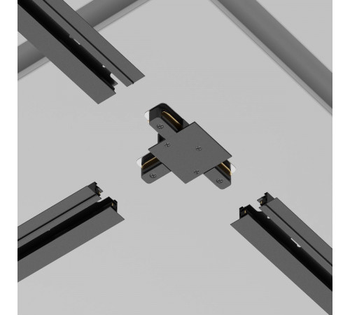 Коннектор T-образный Maytoni Accessories for tracks TRA002CT-11B Коннектор T-образный Maytoni Accessories for tracks TRA002CT-11B