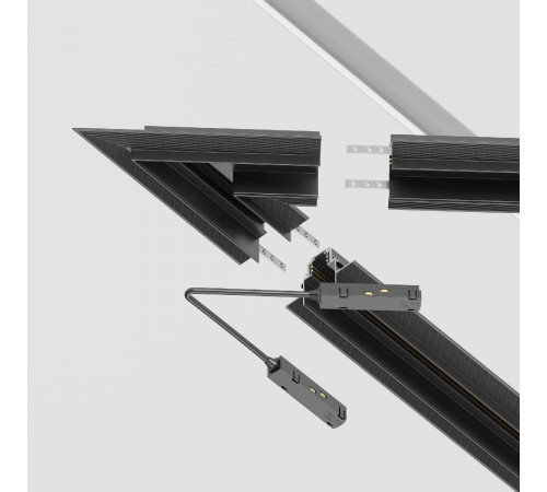 Угол-соединитель для трека Maytoni Technical Accessories for tracks Gravity TRA010CLS-42B Угол-соединитель для трека Maytoni Technical Accessories for tracks Gravity TRA010CLS-42B