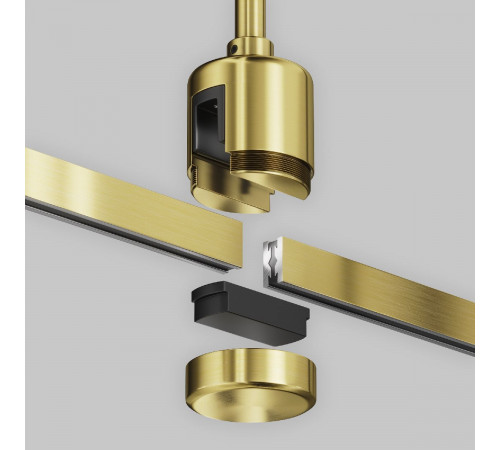 Крепление потолочное Short прямым коннектором питания Maytoni Flarity TRA156C-IPC1-BS Крепление потолочное Short прямым коннектором питания Maytoni Flarity TRA156C-IPC1-BS