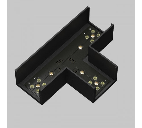 Коннектор питания Т-образный Maytoni Elasity TRA160CT-11B Коннектор питания Т-образный Maytoni Elasity TRA160CT-11B