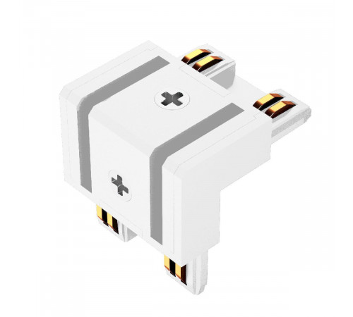 Коннектор угловой Arlight MAG-VIBE-CON-L90-INT-POWER (WH, внутренний) 044507