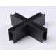 Коннектор Х-образный для шинопровода Ambrella Light Magnetic Track System GL3376