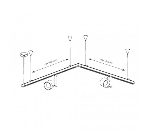 Подвесной комплект Nowodvorski Ctls Suspension 8697 Подвесной комплект Nowodvorski Ctls Suspension 8697
