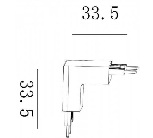 Коннектор SWG PRO CN-SLIM-WH-TL 022069 Коннектор SWG PRO CN-SLIM-WH-TL 022069