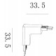 Коннектор SWG PRO CN-SLIM-WH-TL 022069