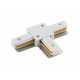 Коннектор T-образный Denkirs DK Track White TR1103-WH