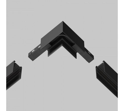 Коннектор питания угловой гибкий Maytoni Technical Magnetic track system Exility Accessories for tracks Exility TRA034CPC-42B-15-1 Коннектор питания угловой гибкий Maytoni Technical Magnetic track system Exility Accessories for tracks Exility TRA034CPC-42B-15-1