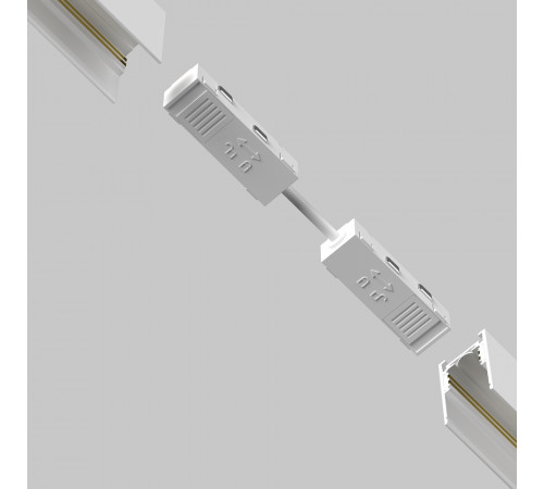 Коннектор питания прямой гибкий Maytoni Technical Magnetic track system Exility Accessories for tracks Exility TRA034CPC-42W-5-1 Коннектор питания прямой гибкий Maytoni Technical Magnetic track system Exility Accessories for tracks Exility TRA034CPC-42W-5-1