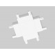 Коннектор X-образный для шинопровода Ambrella Light Magnetic Ultra Slim Track System GV1124