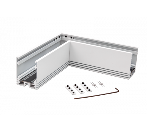 Угловой коннектор для трека DesignLed SY-601901-CN-WH 007819 Угловой коннектор для трека DesignLed SY-601901-CN-WH 007819