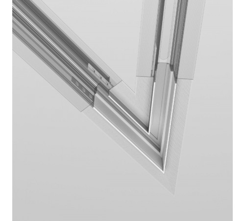 Угол-соединитель 45° встраиваемый Maytoni Magnetic track system Exility TRA034CLS-42.12W