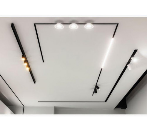 Заглушка для трековой системы DeLight Collection Trek LST-END black