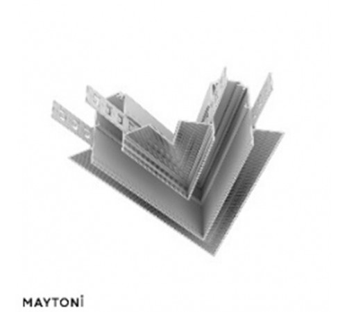 Угол-соединитель 45° встраиваемый Maytoni Magnetic track system Exility TRA034CLS-42.12W