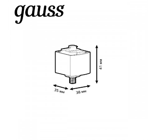 Адаптер Gauss TR124 Адаптер Gauss TR124