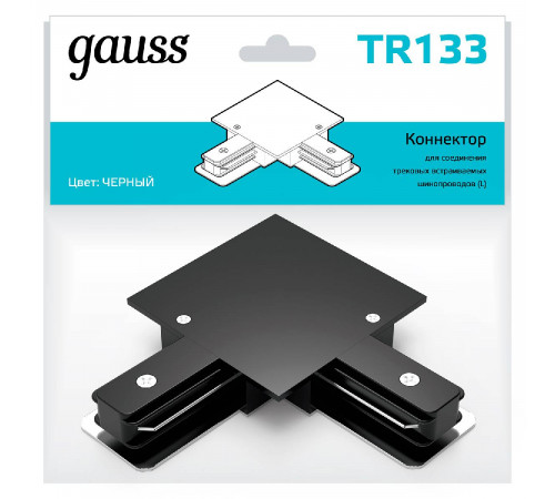 Коннектор L-образный Gauss TR133