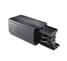 Питание левый Ideal Lux Link Trimless Main Connector Left Black 169576