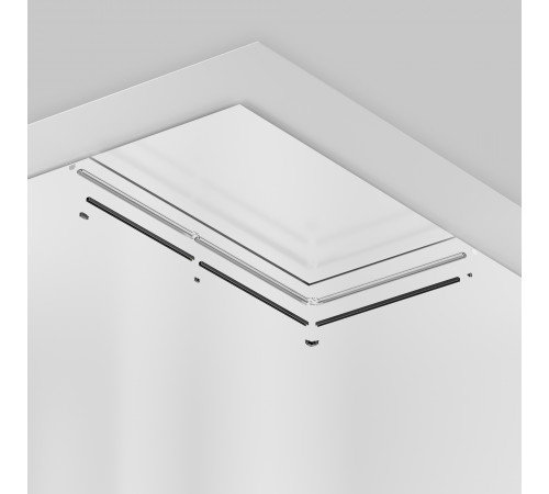 Профиль для монтажа Maytoni Three phase track system Trinity TRA005MP-312S Профиль для монтажа Maytoni Three phase track system Trinity TRA005MP-312S