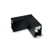 Соединитель угловой Ideal Lux Fluo Corner Blinded Black 191492