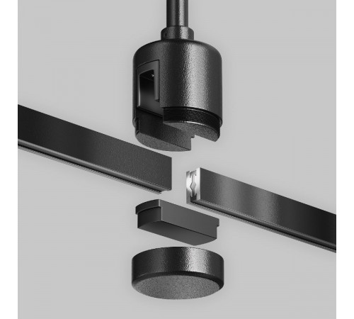 Крепление потолочное с прямым коннектором питания Maytoni Flarity TRA156C-IPC1-B Крепление потолочное с прямым коннектором питания Maytoni Flarity TRA156C-IPC1-B