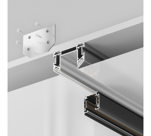 Профиль для монтажа Maytoni Three phase track system Trinity TRA005MP-312S Профиль для монтажа Maytoni Three phase track system Trinity TRA005MP-312S